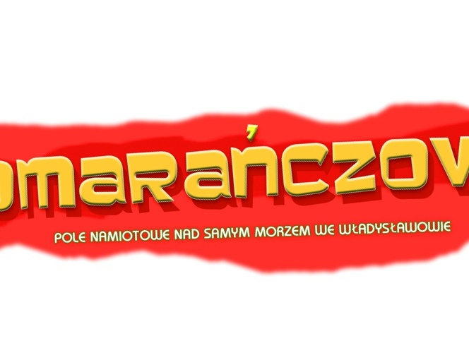 Camping & pole namiotowe "Pomarańczowe" 